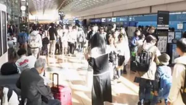 【交通情報】GW後半の5連休スタート　新幹線「のぞみ」ほぼ満席　空の便や高速道路も混雑ピーク