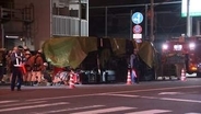 【速報】現場へ向かう消防車が横転　矢口消防署の男性隊員4人乗車もけがなし　東京・大田区