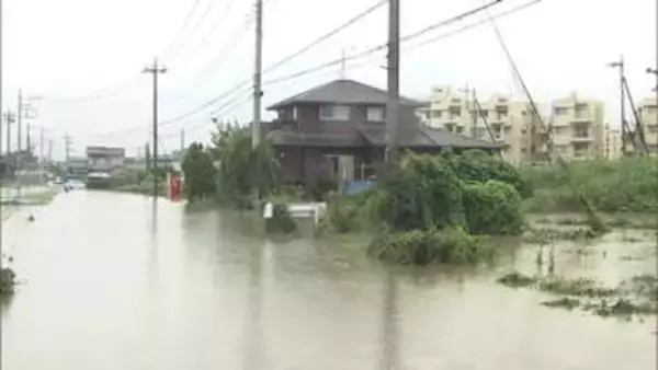 栃木・群馬で記録的大雨　足利市で倒壊した住宅から女性発見