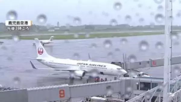 JALは5日の鹿児島・奄美発着便中心に40便など計1264人に影響か　ANAは今後の気象条件により遅延や欠航も　台風24号など影響