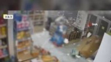 「まるで爆弾」スーパー店内で冷蔵棚のラジエーター爆発…オーナーの頭上わずか数十㎝　パーツが体直撃も2人にけがなし　トルコ