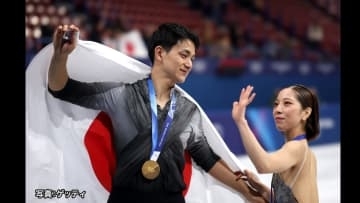 「ショート後は絶望…」りくりゅうペアが“逆転金”から一夜明け会見「あきらめないことの大切さを改めて学んだ」今後の目標も語る