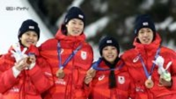 「克服できたオリンピック」髙梨沙羅選手が語った混合団体での銅メダル「諦めなかった自分への感謝の気持ちも」