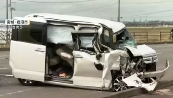 各地で死亡事故相次ぐ　宮城・大型トラックと軽自動車が正面衝突　佐賀・後ろから追突したトラック　弾みで車線はみ出し対向車に衝突