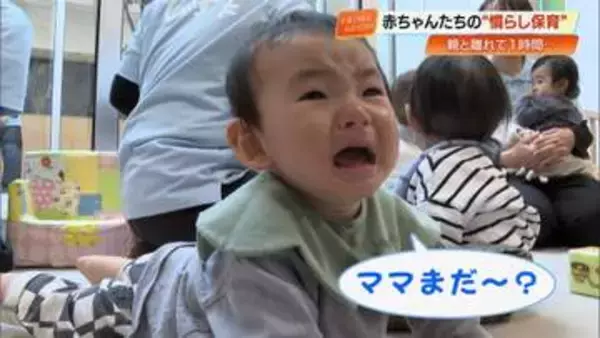 涙あり、“きょとん顔”あり…？親と離れ離れの「慣らし保育」で園児号泣も【高知】