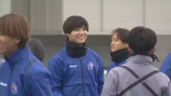 「練習して練習して練習してまいります」 カターレ富山、地元出身選手3人を新たに迎え新体制始動　新年から練習に熱入る