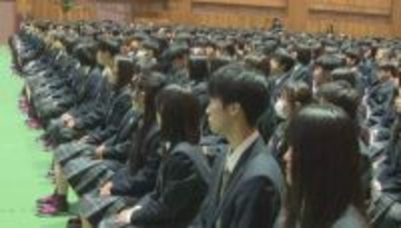 「選択肢が広がった」135人増で3クラス増、618人が入学　授業料の“無償化”で私立高校に追い風　松商学園の1年生は16クラスに　公立の受験倍率0.88倍　県教委「公立校の特色化を進める必要がある」