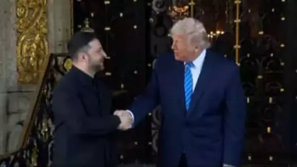 トランプ氏「和平交渉は最終段階」　米ウクライナ首脳会談　和平案巡り協議