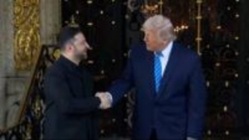 トランプ氏「和平交渉は最終段階」　米ウクライナ首脳会談　和平案巡り協議