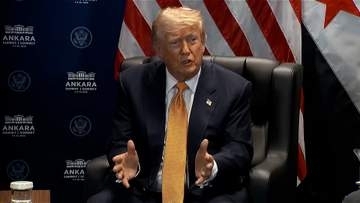 トランプ大統領「ホルムズ海峡は開放されている」　イラン革命防衛隊の封鎖宣言を否定　双方の対立は膠着状態