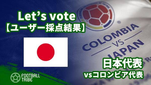 ユーザー採点結果 国際親善試合 コロンビア代表戦 日本代表選手の評価は 19年3月23日 エキサイトニュース
