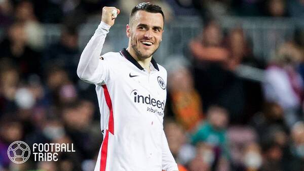 バルセロナ撃破の立役者のフランクフルトmf 今夏の移籍でインテルと交渉中 22年4月19日 エキサイトニュース