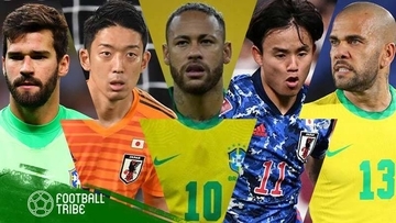 日本代表VSブラジル代表、選手年俸比べ【2021/22】