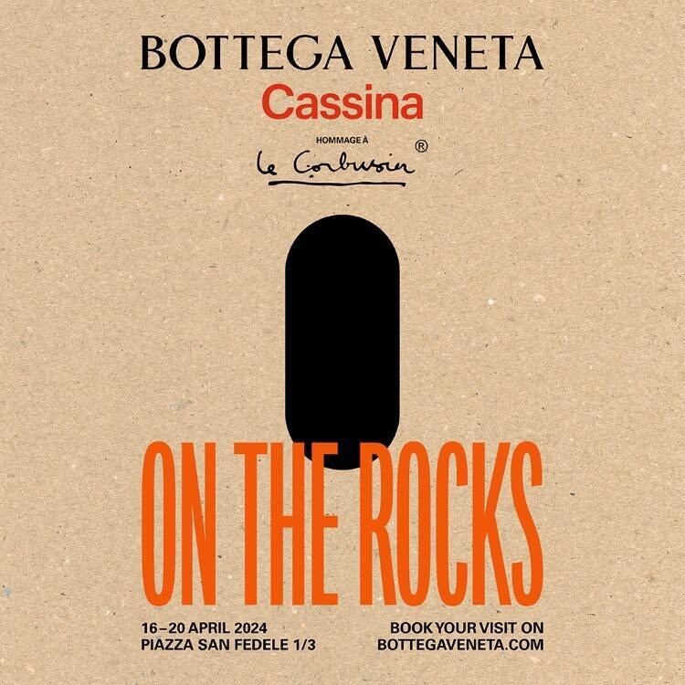 ボッテガ・ヴェネタがミラノデザインウィークでインスタレーション「On the Rocks」を発表