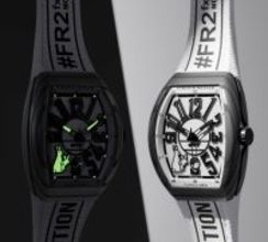 フランク ミュラーがストリートウエア ブランド「#FR2」とコラボした限定腕時計を発売