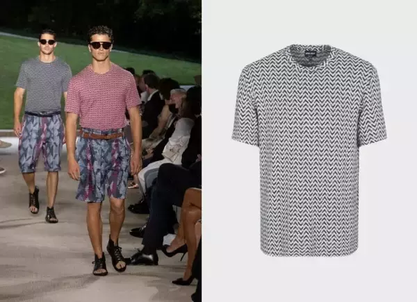 「ジョルジオ アルマーニからオリエンタルなムード溢れるリゾートカプセルコレクションが登場」の画像