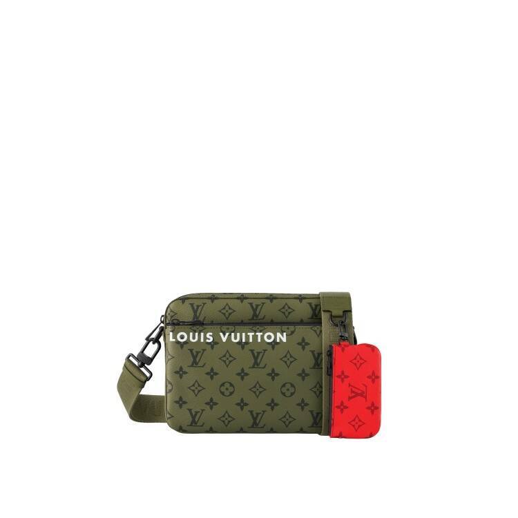 ルイ・ヴィトンからグリーンのモノグラム・キャンバスで仕立てた新作メンズバッグが登場