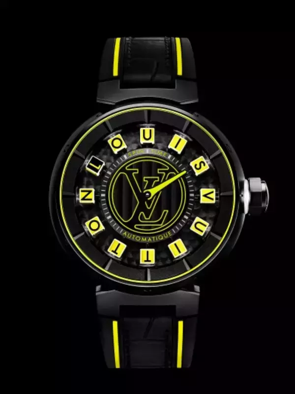 「オンデマンドでライトアップするルイ・ヴィトンの新作ハイウォッチ「タンブール スピン・タイム エアー クァンタム」誕生」の画像