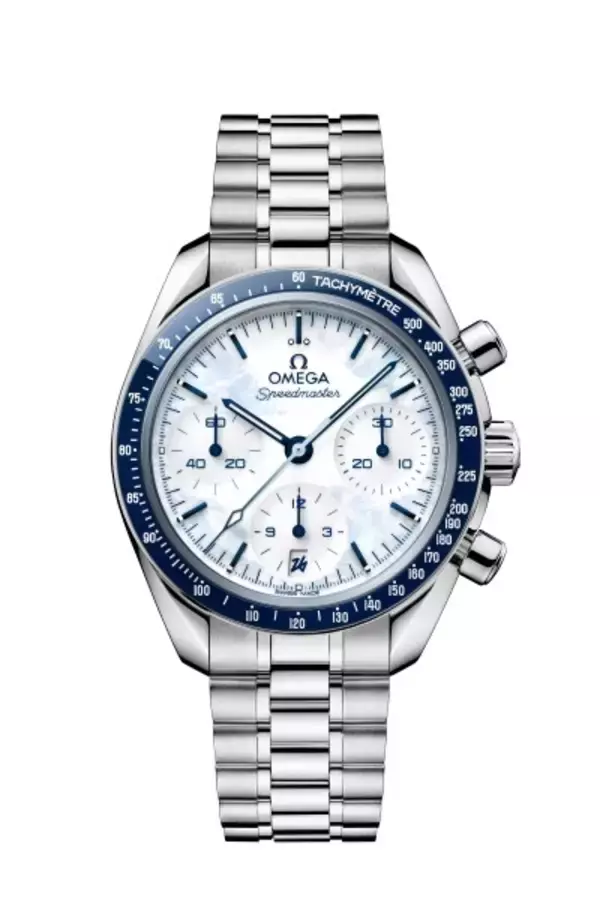 「冬の光を閉じ込めたタイムピース──OMEGA「スピードマスター 38 ミラノ・コルティナ 2026」登場」の画像