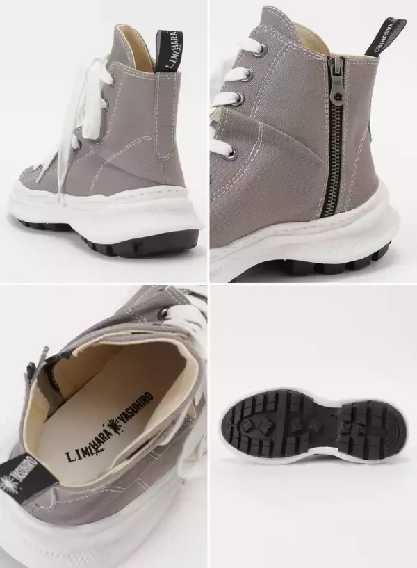 「リミ フゥ×メゾン ミハラヤスヒロのコラボ第3弾、ツイステッドスニーカー最新モデルが登場」の画像