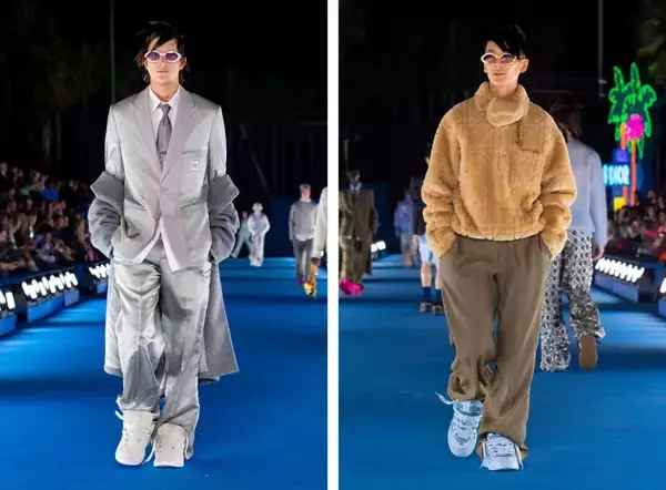 「ディオールがスプリング 2023 メンズ カプセルコレクションショーをカリフォルニア・ヴェニスビーチで開催」の画像