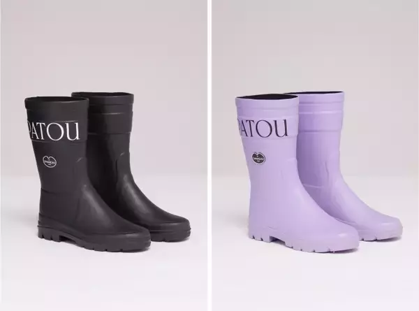 「パリ発のパトゥがフランス老舗のラバーブーツブランド「ルシャモー」とコラボしたラバーブーツを発売」の画像