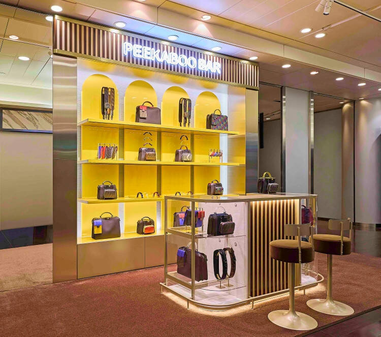 フェンディが阪急メンズ大阪店 1階にレザーグッズストアをオープン