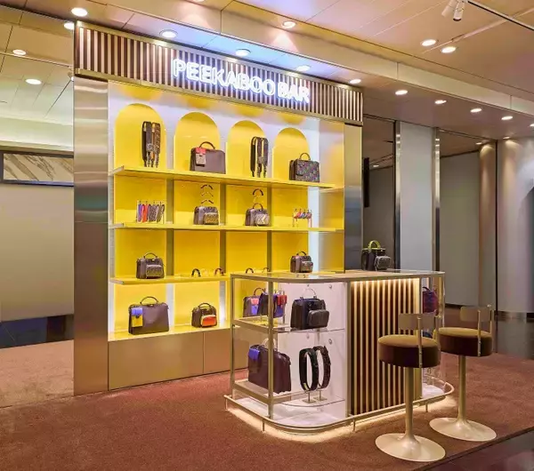 「フェンディが阪急メンズ大阪店 1階にレザーグッズストアをオープン」の画像