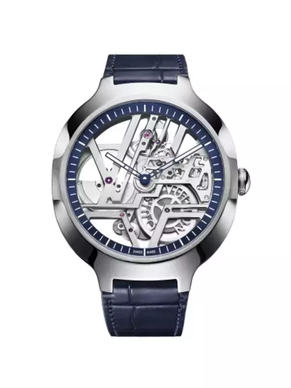 「フォンダシオン ルイ・ヴィトンの幻想的なフォルムを連想させるスケルトン・ムーブメントを搭載したルイ・ヴィトンの新作ウォッチ」の画像