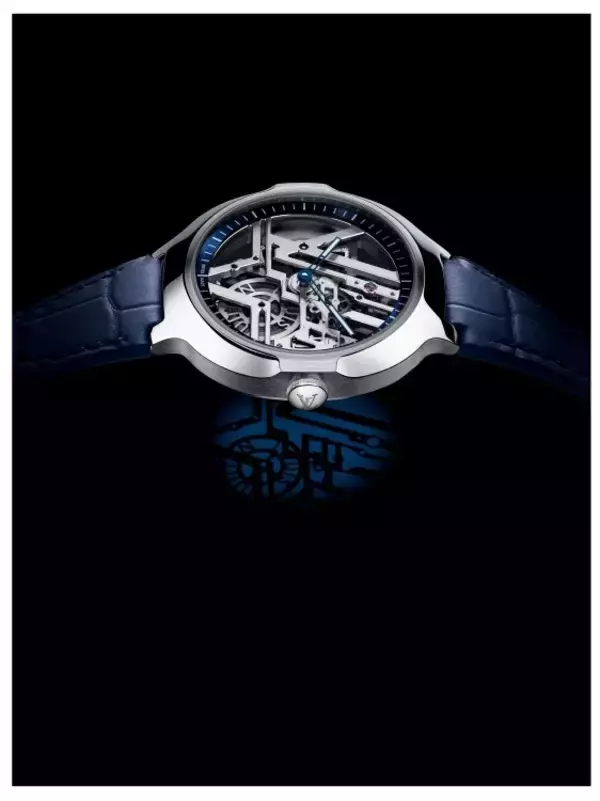 「フォンダシオン ルイ・ヴィトンの幻想的なフォルムを連想させるスケルトン・ムーブメントを搭載したルイ・ヴィトンの新作ウォッチ」の画像