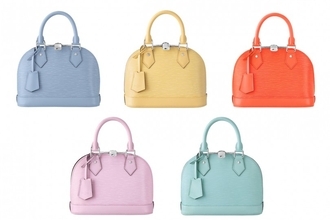 夏らしい装いを際立たせるパステルカラー。ルイ・ヴィトンのエピ・レザーバッグに新作が登場