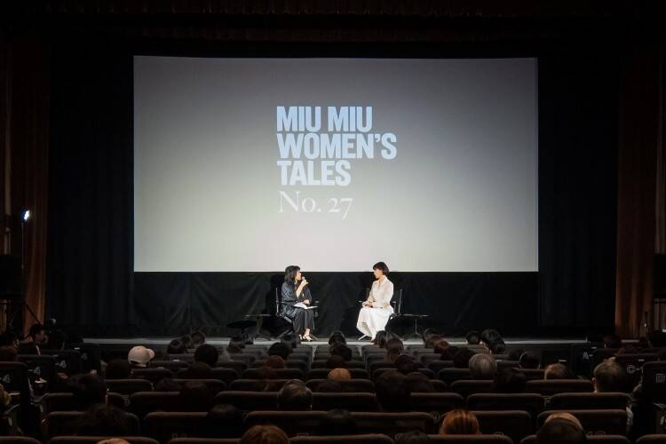 ミュウミュウが「Women’s Tales（女性たちの物語）」最新作の上映会を銀座で開催