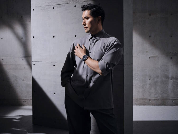 ロンジンがブランドアンバサダーの本木雅弘とUTAによる新ビジュアルを公開