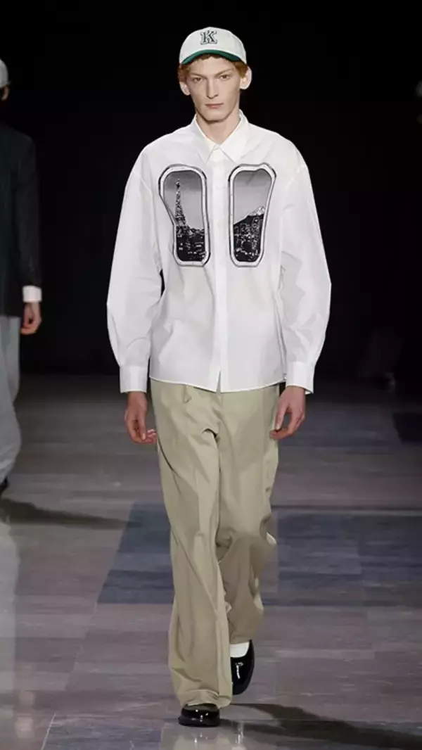 「【ルック】ケンゾーがNIGOによる2025年秋冬メンズコレクションを発表」の画像