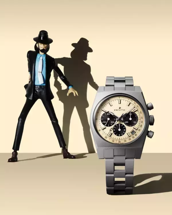 ZENITHから『ルパン三世』次元大介を象徴する限定モデル第4弾。A384を忠実に再構築した200本限定仕様