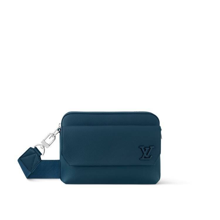 ルイ・ヴィトンのメンズ·レザーグッズ「アエログラム」コレクションから新作ウォレットとバッグが登場