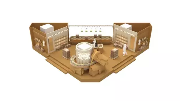 コーチが伊勢丹新宿店 ザ・ステージでポップアップを開催。アイコンバッグ「Tabby」からインスパイア