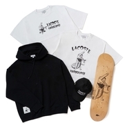 ラコステが原宿店限定で展開する「My Lacoste Artist Program」。7回目となる今回はESOWとタッグ