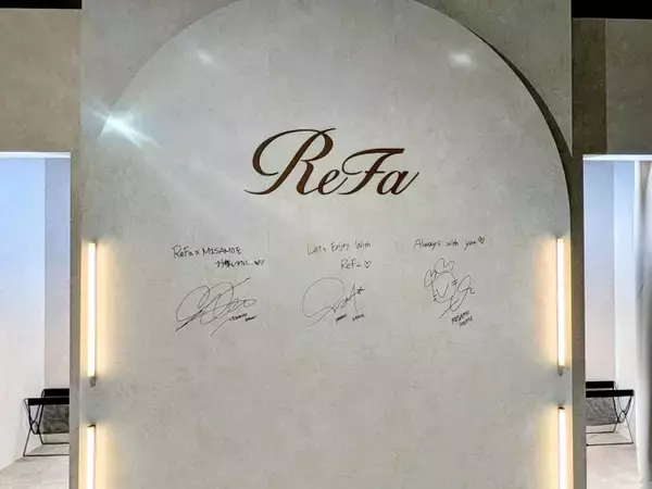 「ReFa、MISAMOとともに“ヘアケアの体験価値”を拡張。ReFa GINZAで新プロジェクト「ReFa BEAUTY SHOWCASE with MISAMO」を始動」の画像
