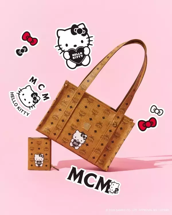 MCM × HELLO KITTY第2章。50周年を迎えるMCMが描く、新たなラグジュアリーの遊び心