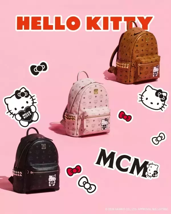 「MCM × HELLO KITTY第2章。50周年を迎えるMCMが描く、新たなラグジュアリーの遊び心」の画像