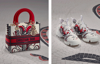 ディオールから愛の神「エロス」をモチーフにしたキュピドンプリントのカプセルコレクションをオンライン限定で発売