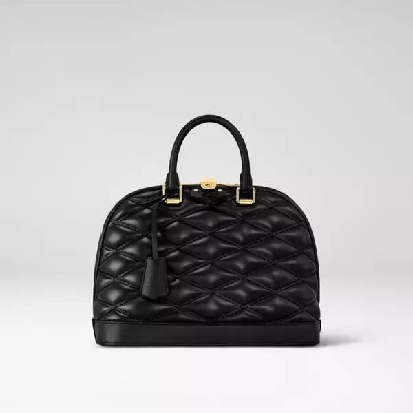 「ルイ・ヴィトンからメゾンの伝統的なトランクから着想した美しく交差するマルタージュ・パターンが個性を放つ新作バッグ」の画像