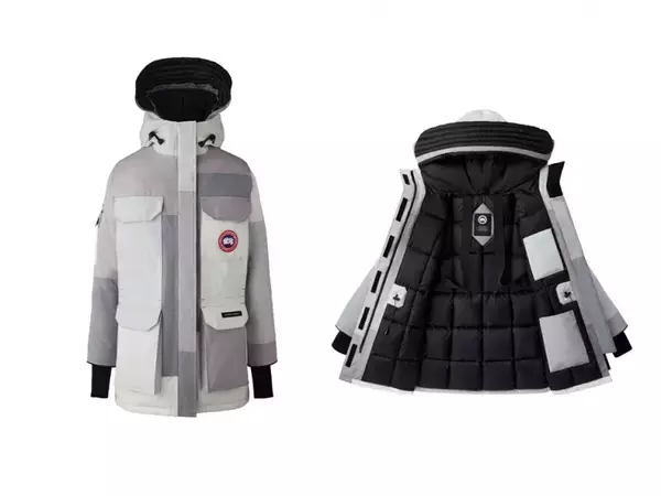 「カナダグースから日本限定の「パッチワーク パーカ」が登場。余剰生地をアップサイクルしたパッチワークのようなデザイン」の画像