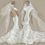 「ジェニファー・ロペスが結婚式に選んだのは「ラルフ ローレン」のドレス」の画像2