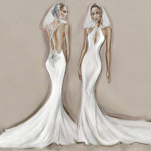 ジェニファー・ロペスが結婚式に選んだのは「ラルフ ローレン」のドレス