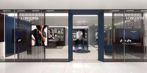 ロンジン ブティック銀座がリニューアル。常時200本以上の国内最大の時計をラインアップ