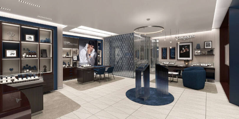 ロンジン ブティック銀座がリニューアル。常時200本以上の国内最大の時計をラインアップ