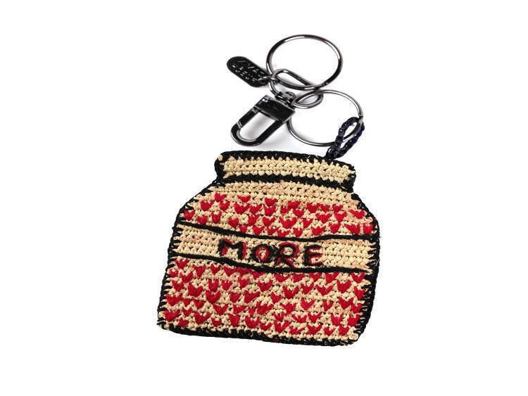 フランス発バッグブランド「ジャマン・ピュエッシュ」からネオポップアートを刺繍で描いたコラボバッグが登場