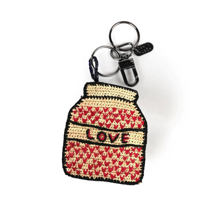 フランス発バッグブランド「ジャマン・ピュエッシュ」からネオポップアートを刺繍で描いたコラボバッグが登場